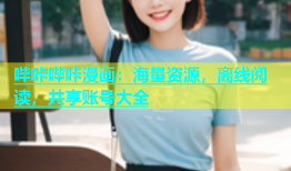 哔咔哔咔漫画：海量资源，离线阅读，共享账号大全