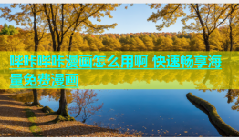 哔咔哔咔漫画怎么用啊 快速畅享海量免费漫画