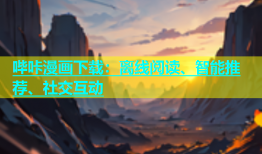 哔咔漫画下载：离线阅读、智能推荐、社交互动