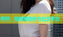 哔咔：短视频创作与社交平台
