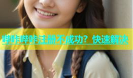 哔咔哔咔注册不成功？快速解决