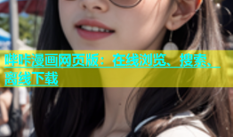 哔咔漫画网页版：在线浏览、搜索、离线下载
