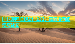哔咔漫画旧版211233：高清漫画阅读与社交