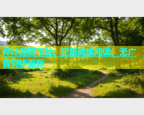 哔咔漫画下载：正版离线阅读，无广告同步更新